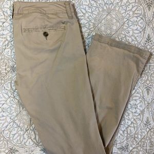 American Eagle boot cut khakis